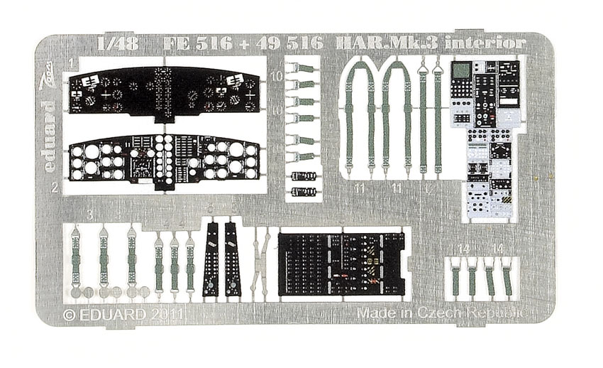 HAR. Mk.3 interior S.A. for Hasegawa