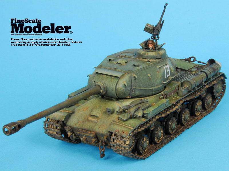Desktop wallpaper: Fraser Gray Italeri’s IS-2