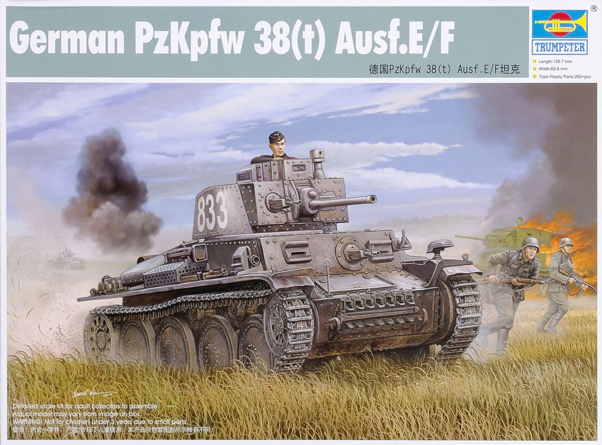German PzKpfw 38(t) Ausf.E/F