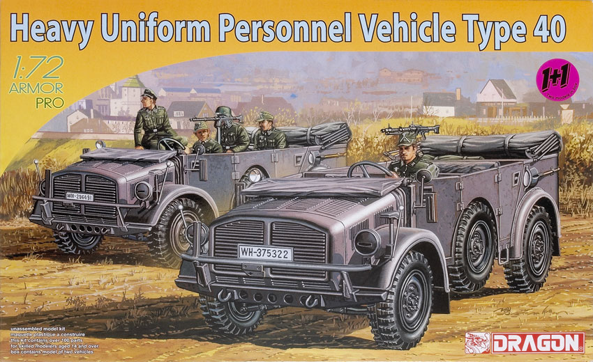 Heavy uniform personnel vehicle type 40