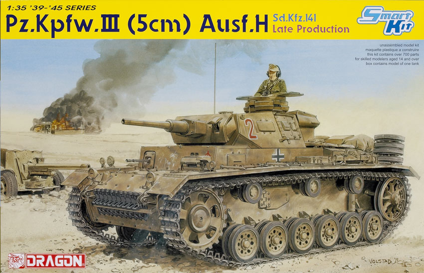 PzKpfw.III (5cm) Ausf.H SdKfz.141 late production