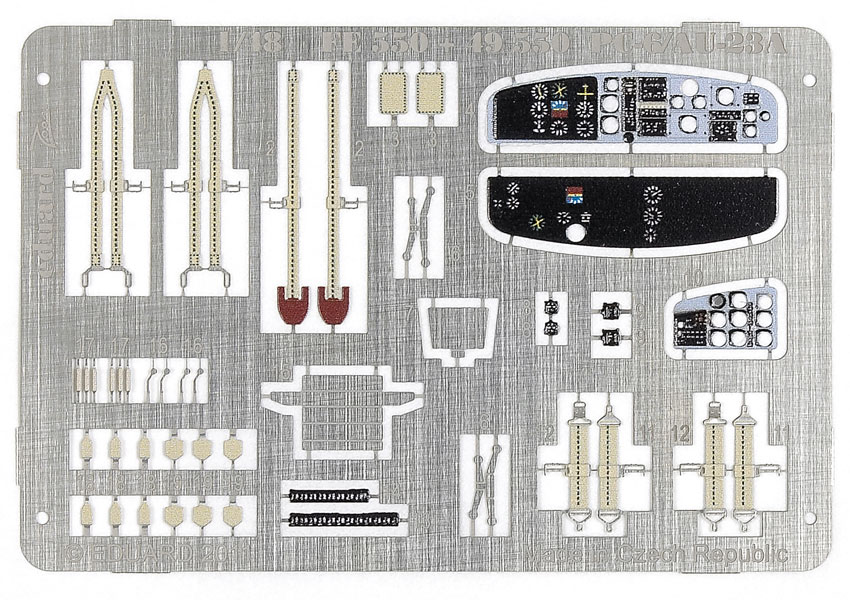 PC-6/AU-23A landing gear for Roden