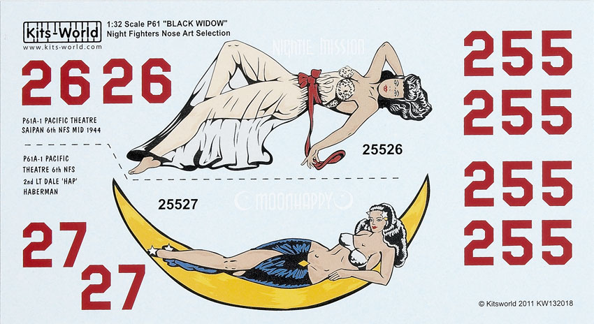 P-61 Black Widow “Nightie Mission Moon Happy”
