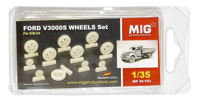 Ford V3000S wheels set for ICM