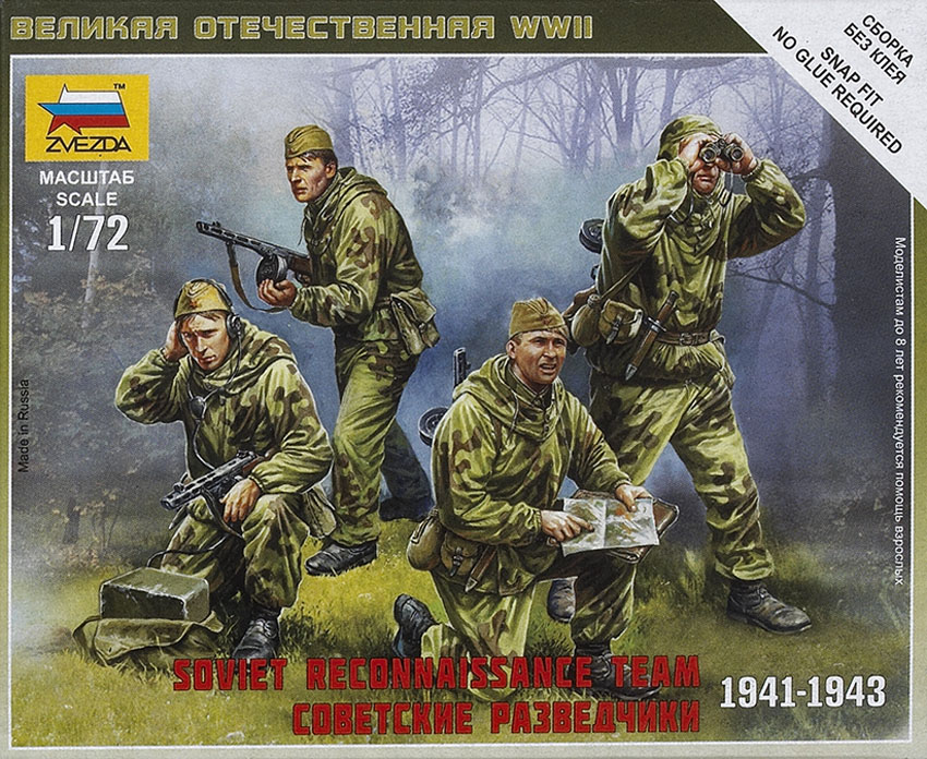 Soviet reconnaissance team 1941-1943