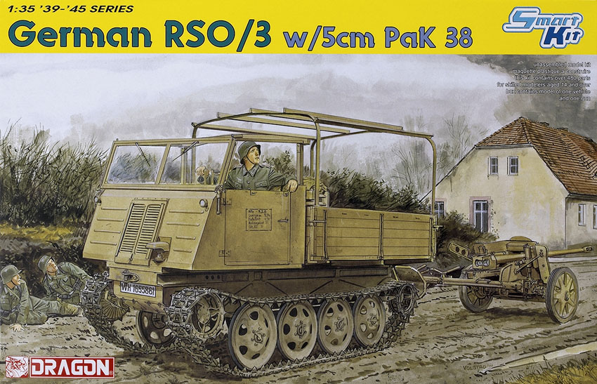 German RSO/3 w/5cm PaK 38