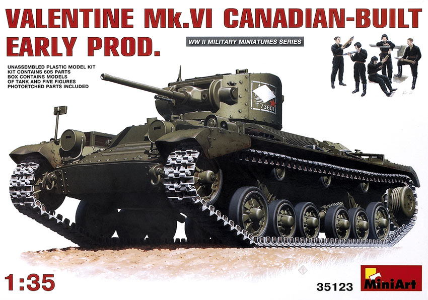 Valentine Mk.VI Canadian-built early production