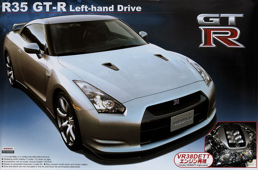 R35 GT-R left hand drive