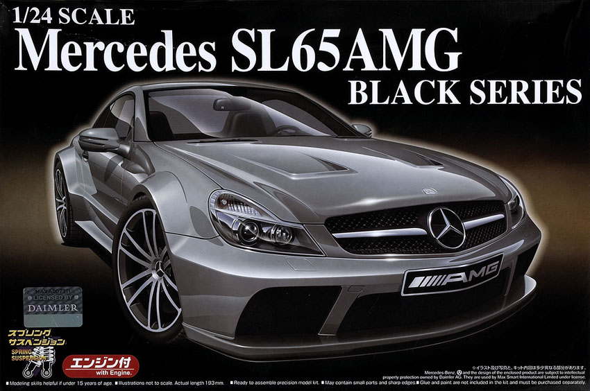 Mercedes SL65AMG black series