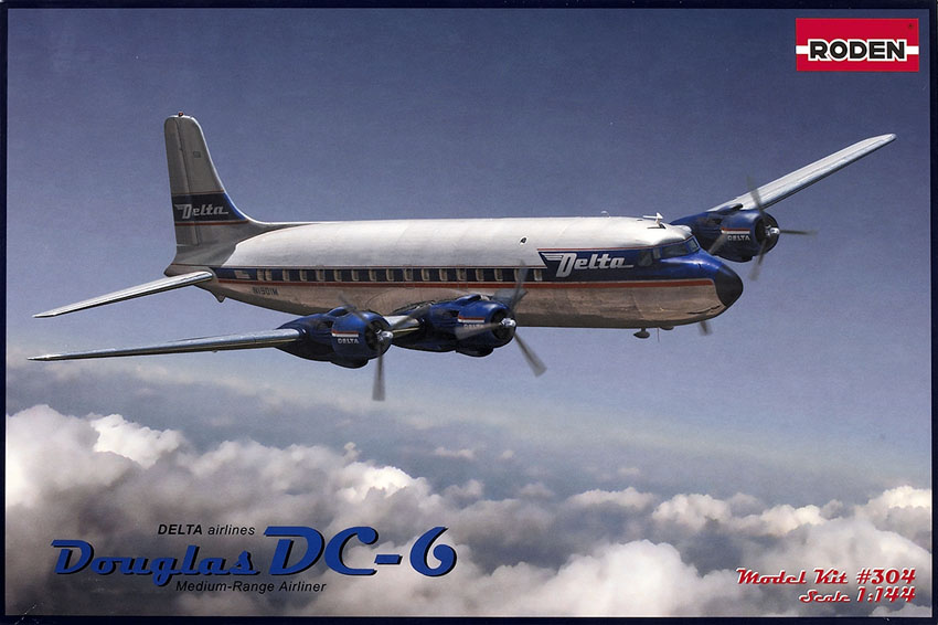 Douglas DC-6 medium range airliner