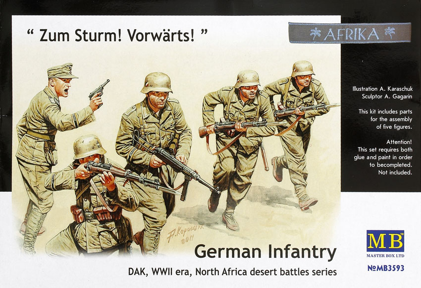 “Zum Sturm! Vorwärts!” German infantry