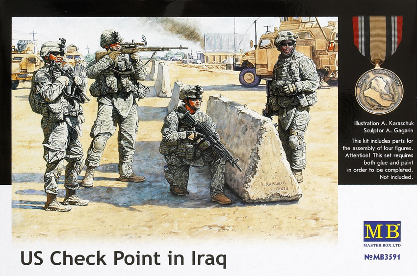 US check point in Iraq
