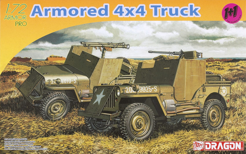 Armored 4×4 truck