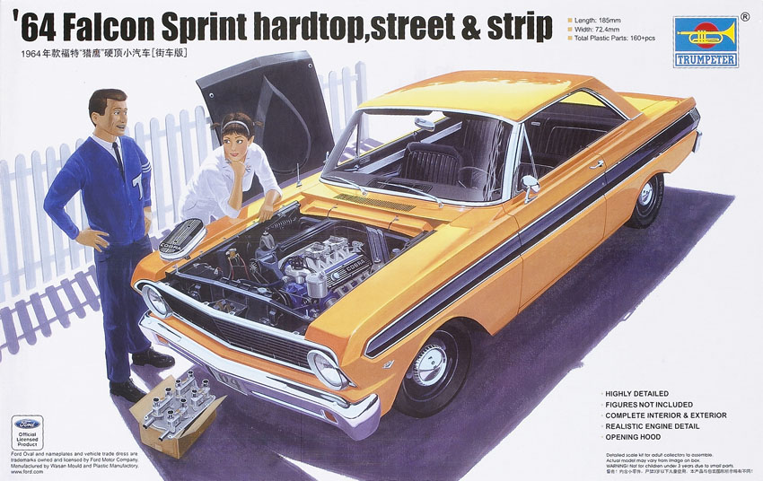 1964 Falcon Sprint hardtop, street and strip version