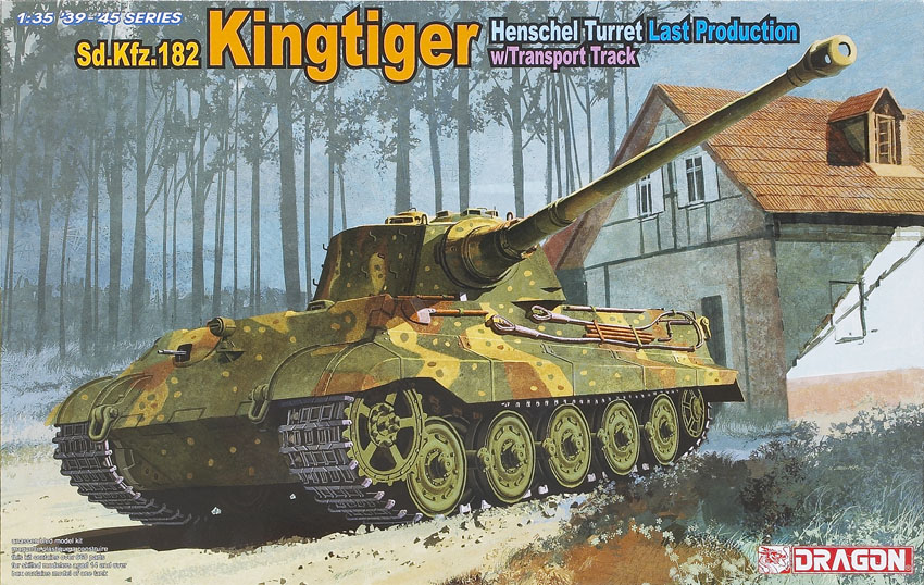 SdKfz.182 Kingtiger henschel turret lat production with transport track
