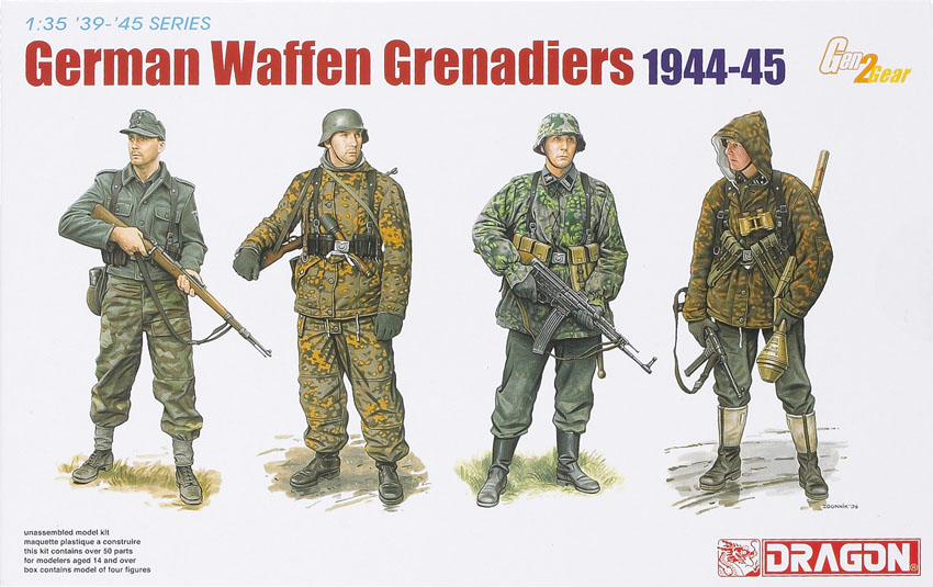 German Waffen Grenadiers 1944-1945