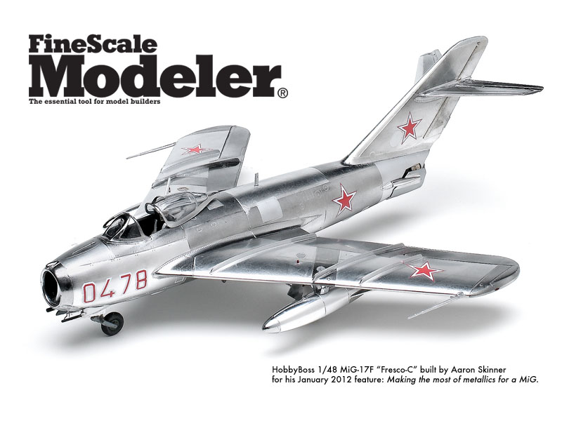 Desktop Wallpaper: HobbyBoss 1/48 scale MiG-17F “Fresco-C”