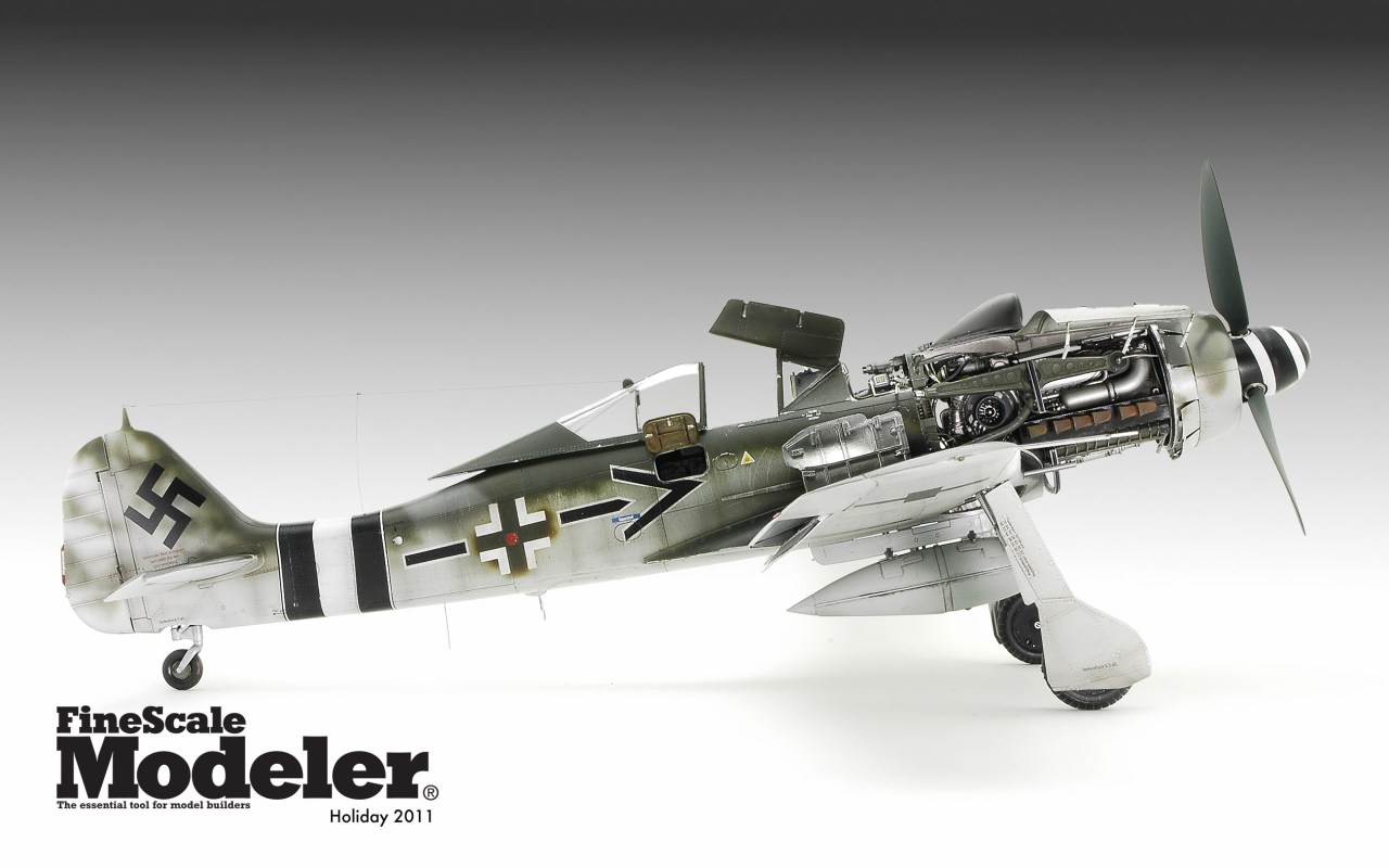 A super-detailed Fw 190D-9 desktop wallpaper