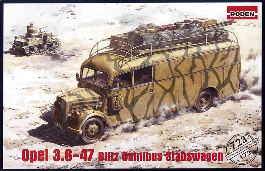 Opel 3.6-47 Blitz Amnibus Stabswagen