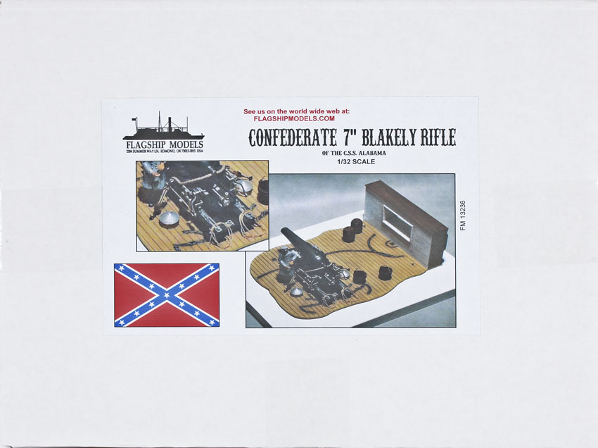 Confederate 7” Blakely rifled cannon
