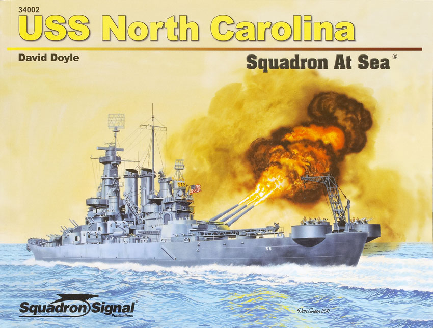 USS North Carolina – Squadron at Sea