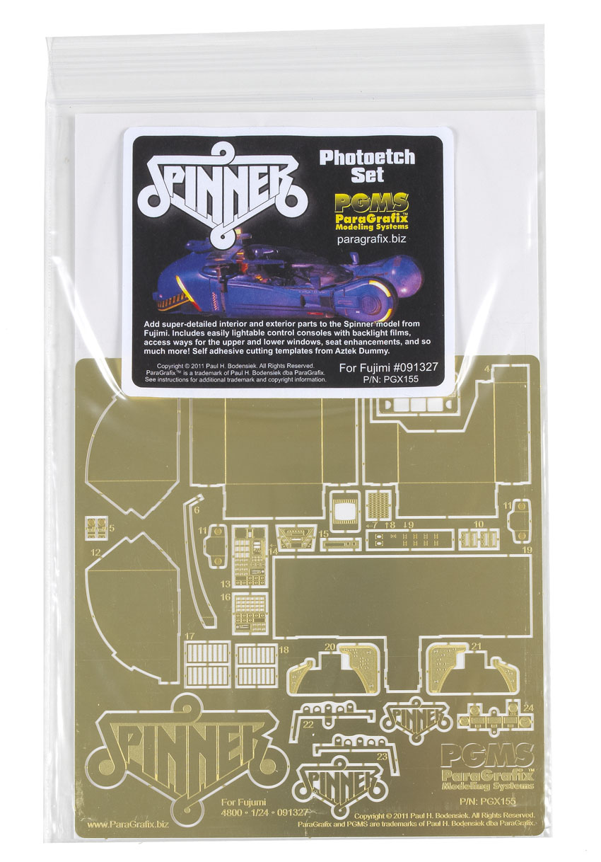Spinner photoetch set