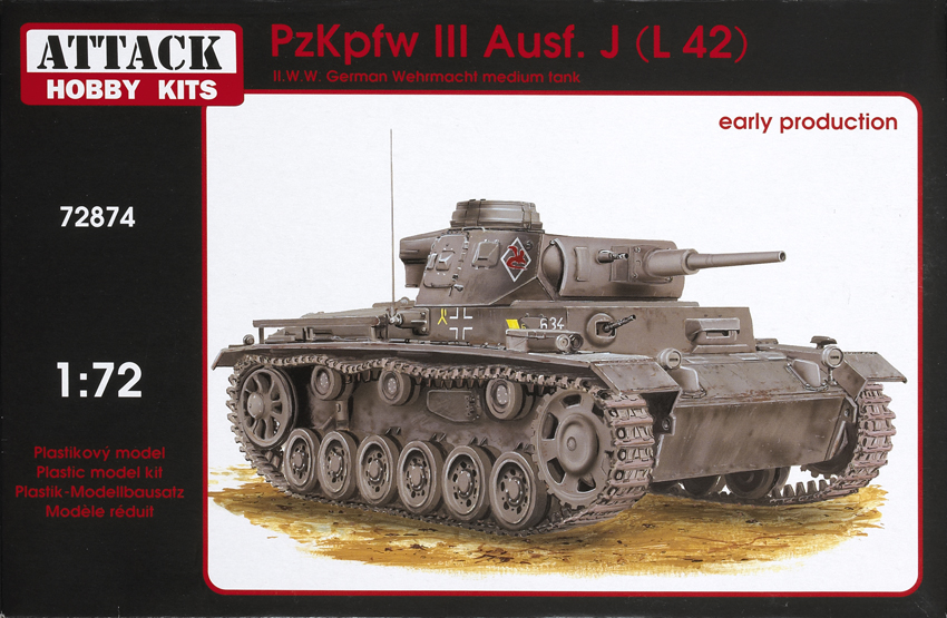 PzKpfw III Ausf. J (L 42) early production