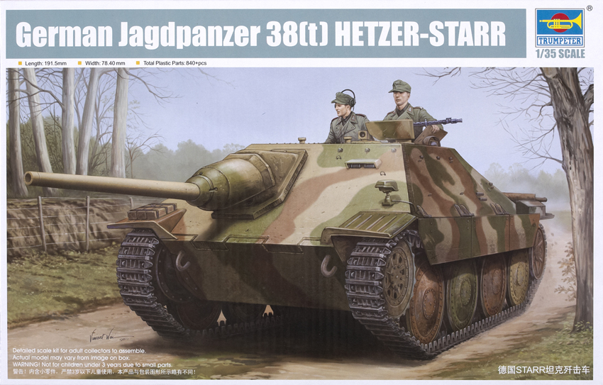 German Jagdpanzer 38(t) Hetzer-Starr