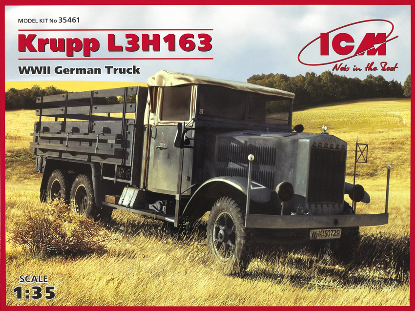 Krupp L3H163 WWII German truck