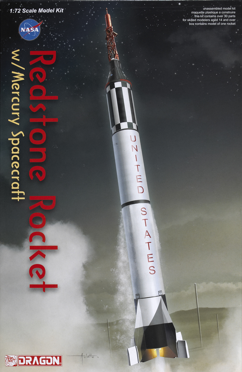 Redstone Rocket with Mercury spacecraft