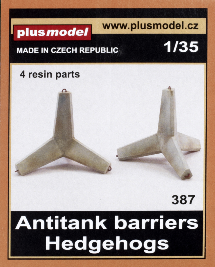 antitank barriers (Hedgehogs)
