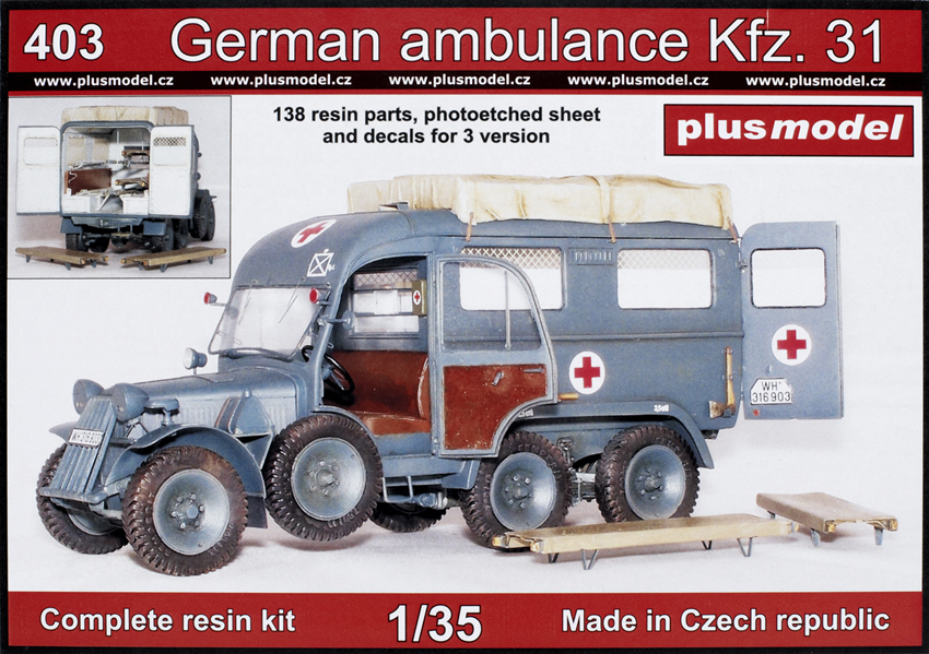 German ambulance Kfz.31
