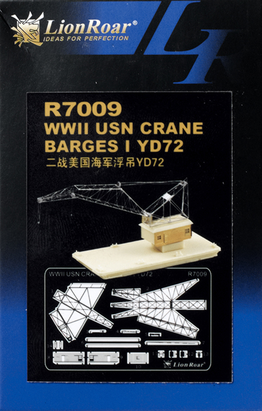 WWII USN crane barges I YD72