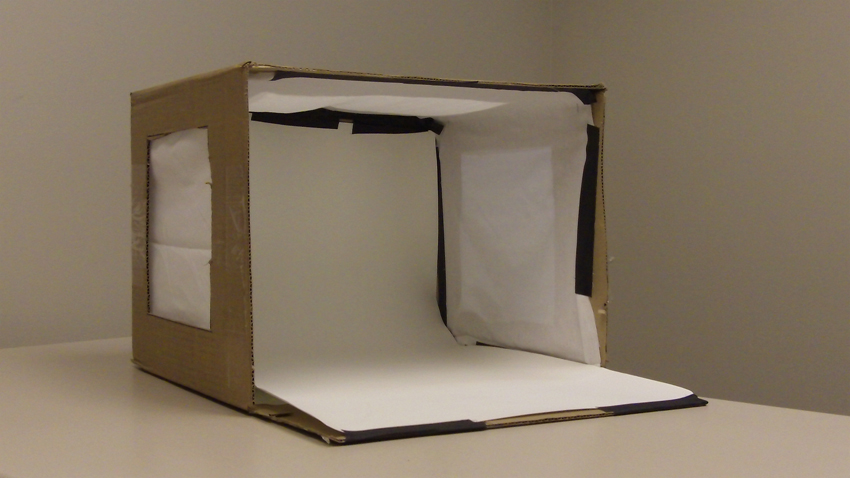 Build an affordable light box