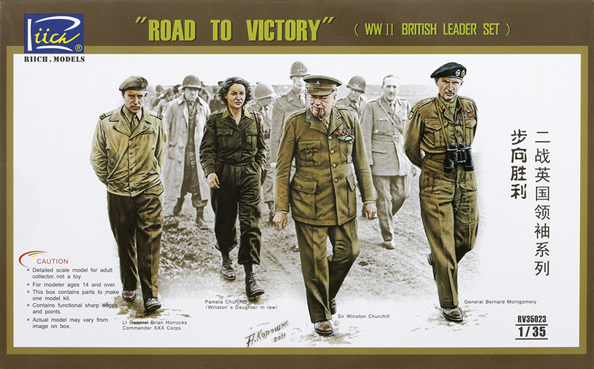 “Road to Victory” – WWII British Leader set