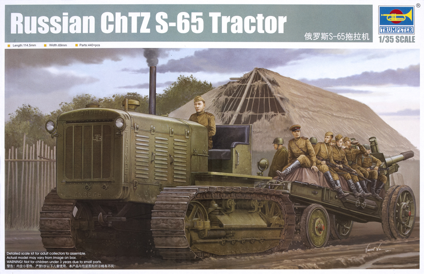 Russian ChTZ S-65 Tractor