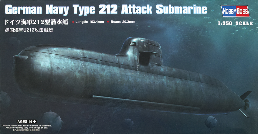 German Navy Type 212 attack submarine