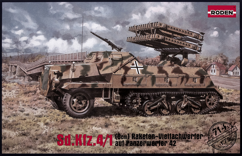 SdKfz. 4/1 Raketen-Vielfachwerier auf Panzerwerier 42