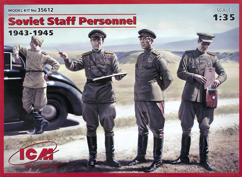Soviet staff personnel 1943-1945