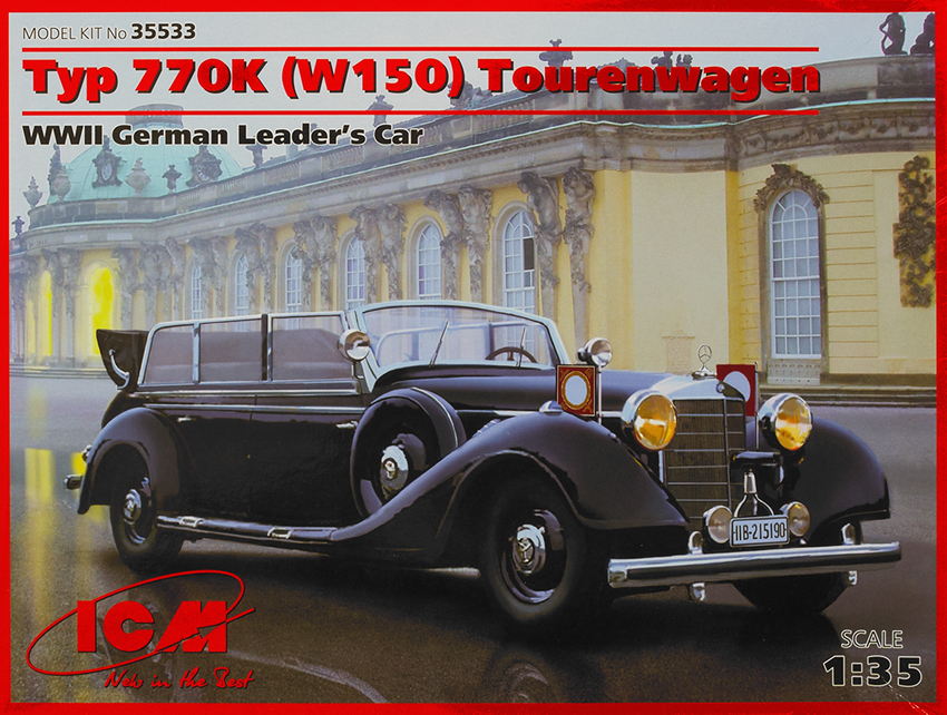 Typ 770K (W150) Tourenwagen WWII German leader’s car