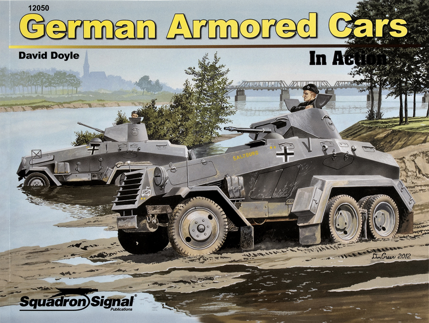 German Armored Cars In Action