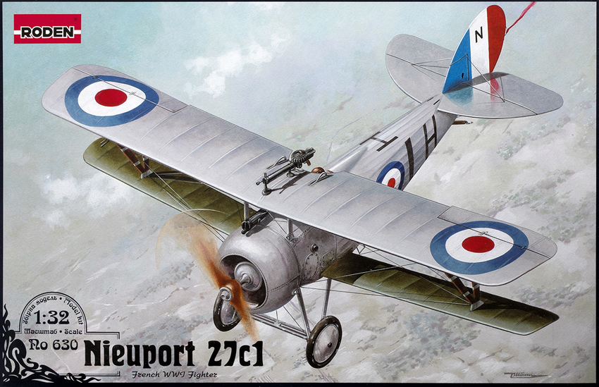 Nieuport 27c! French WWI fighter