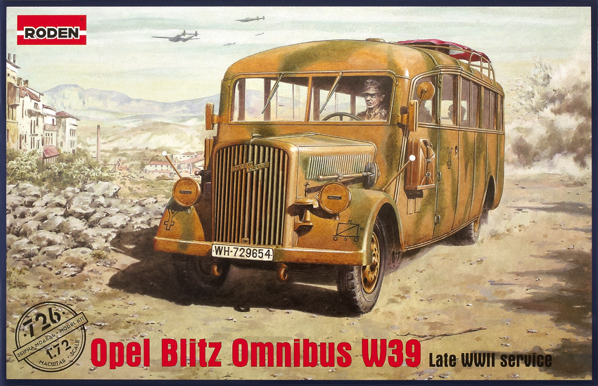Opel Blitz Omnibus W39 late WWII service