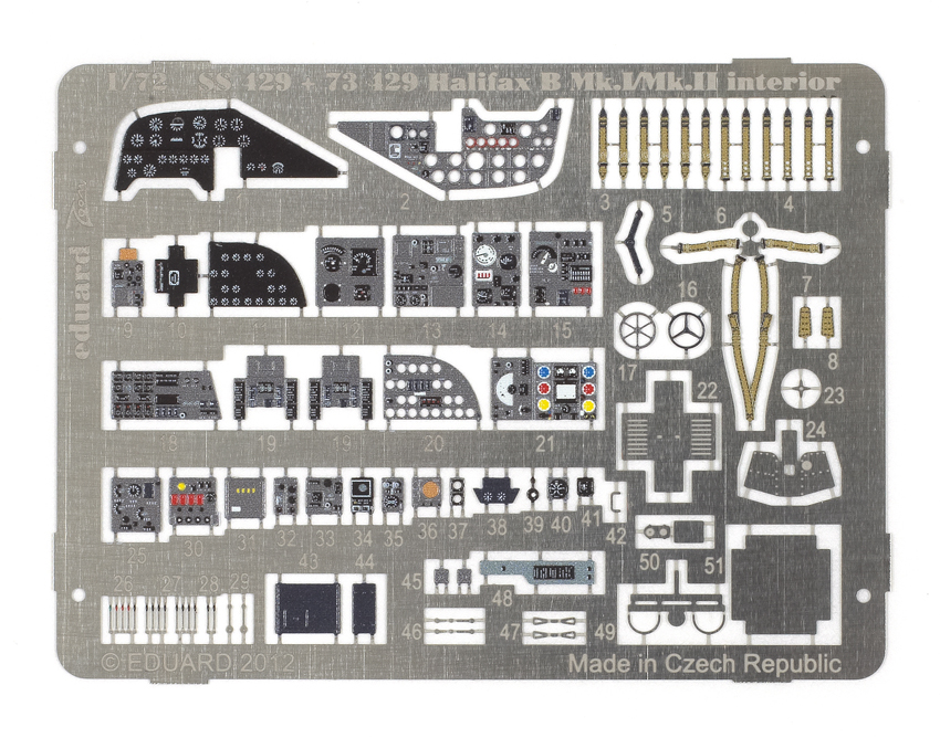 Halifax B Mk. I/Mk.II Interior for Revell