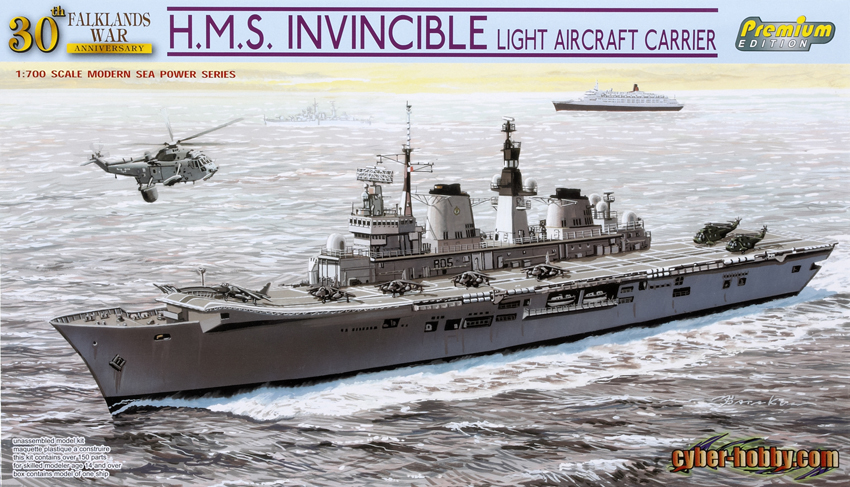 H.M.S. Invincible light aircraft carrier