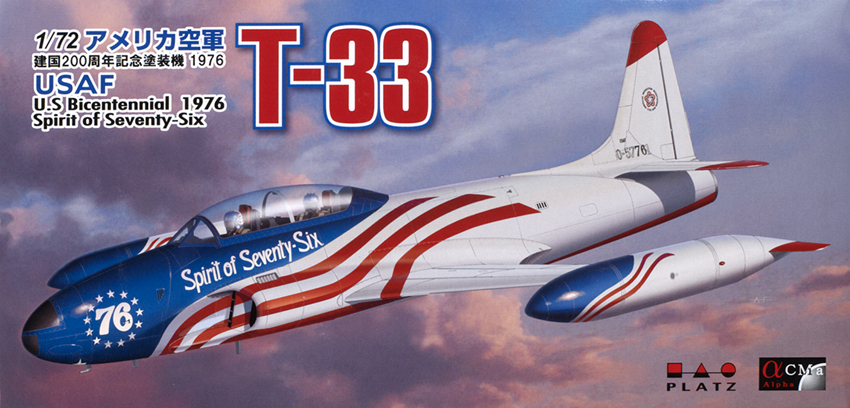 T-33 USAF US Bicentennial 1976 Spirit of Seventy-six