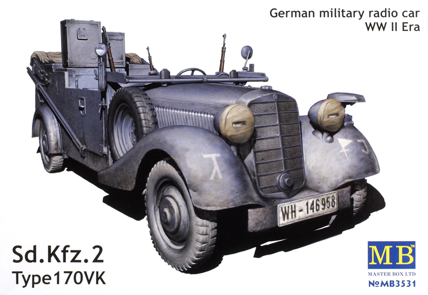 SdKfz.2 Type 170VK (German military radio car)