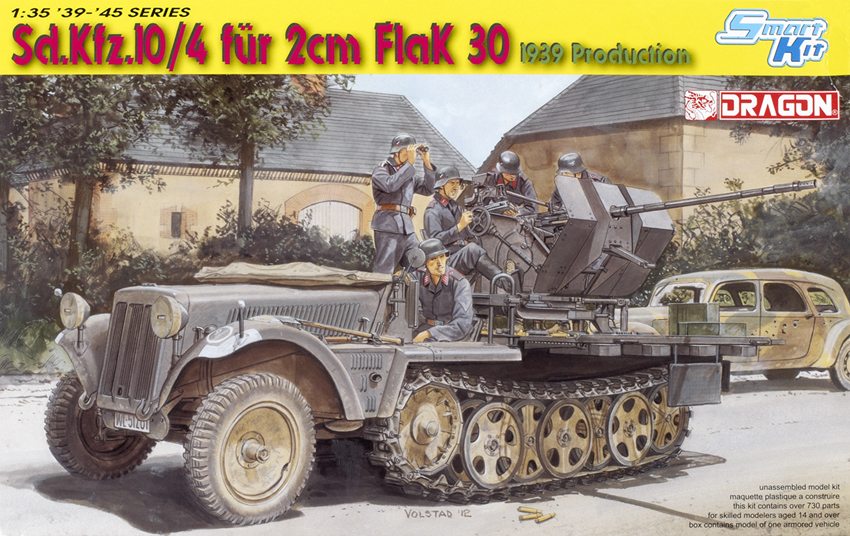 SdKfz.10/4 für 2cm Flak 30 1939 production
