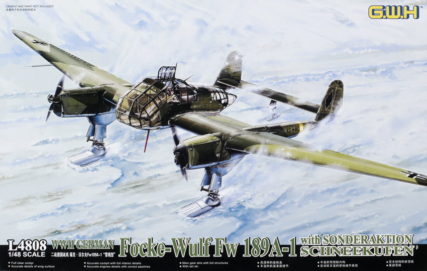 Focke-Wulf Fw189A-1 with Sonderaktion