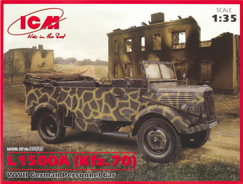 L1500A (Kfz.70) WWII German Personnel car